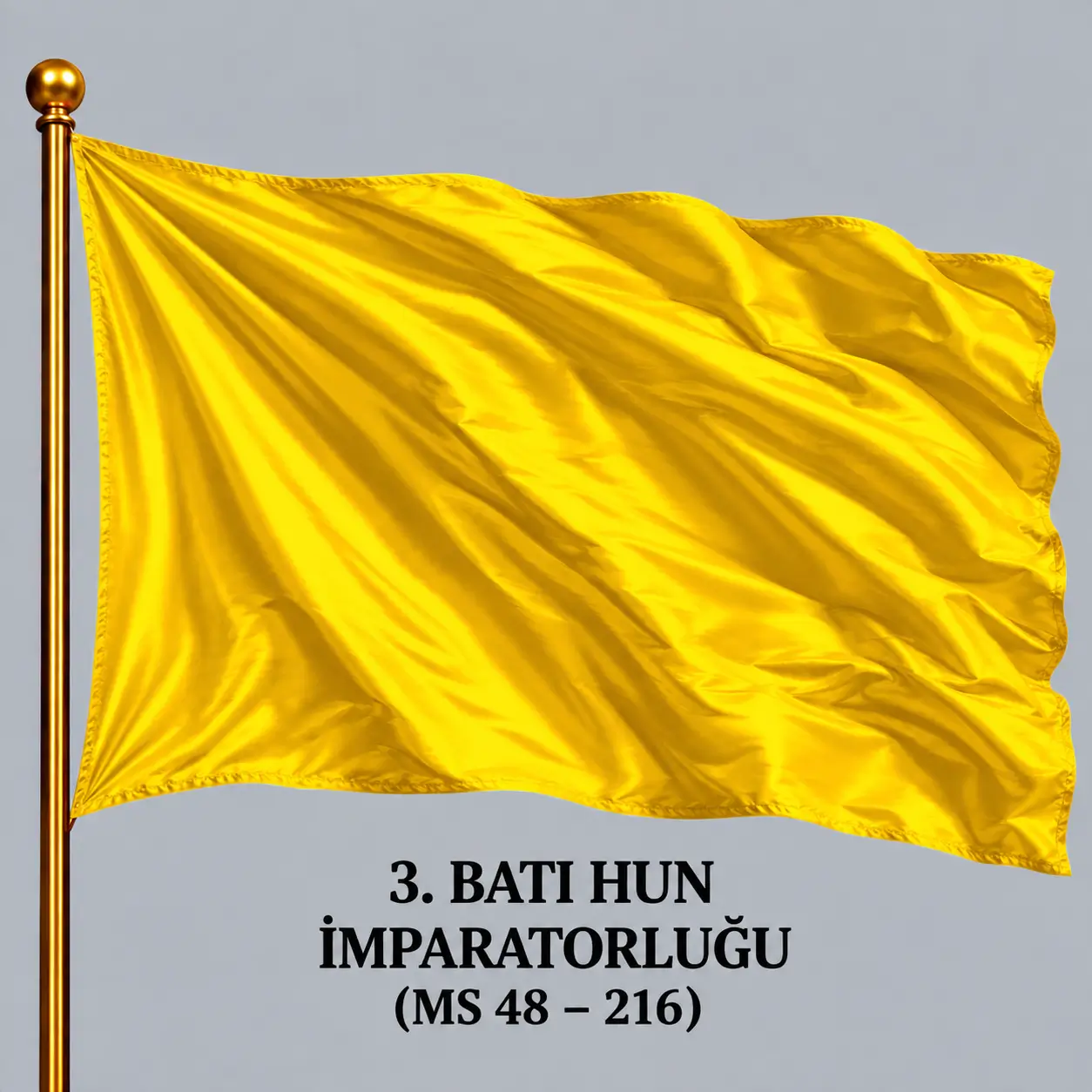 Batı Hun İmparatorluğu Bayrağı Modelleri