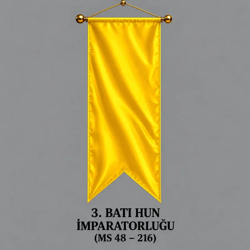 Batı Hun İmparatorluğu Flaması Modelleri