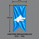 Göktürk İmparatorluğu Flaması Modelleri