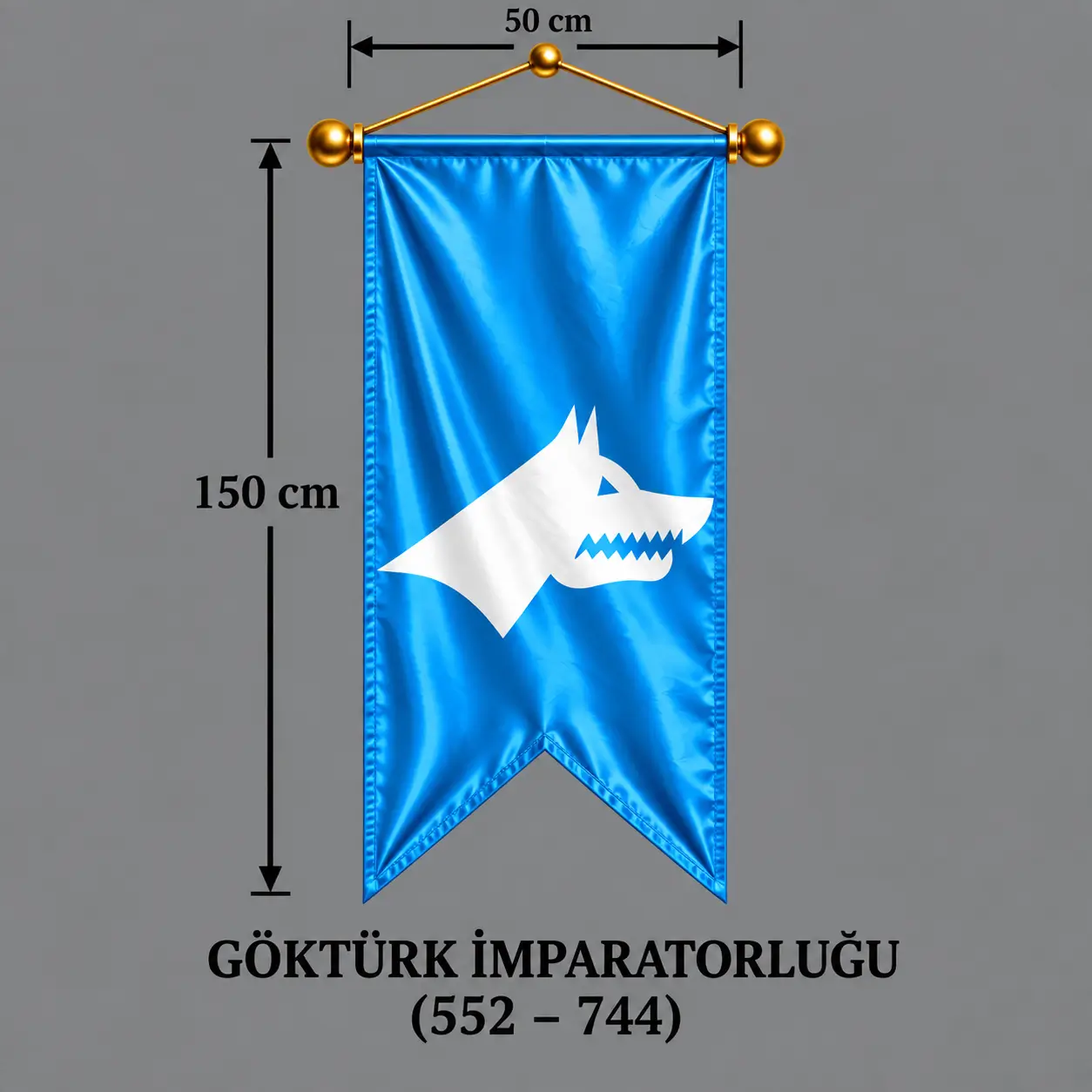 Göktürk İmparatorluğu Flaması Modelleri