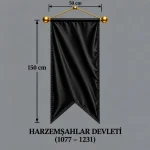 Harzemşahlar Devleti Flaması Modelleri