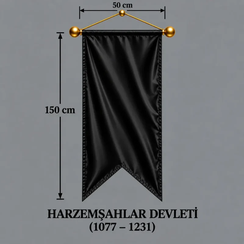 Harzemşahlar Devleti Flaması Modelleri