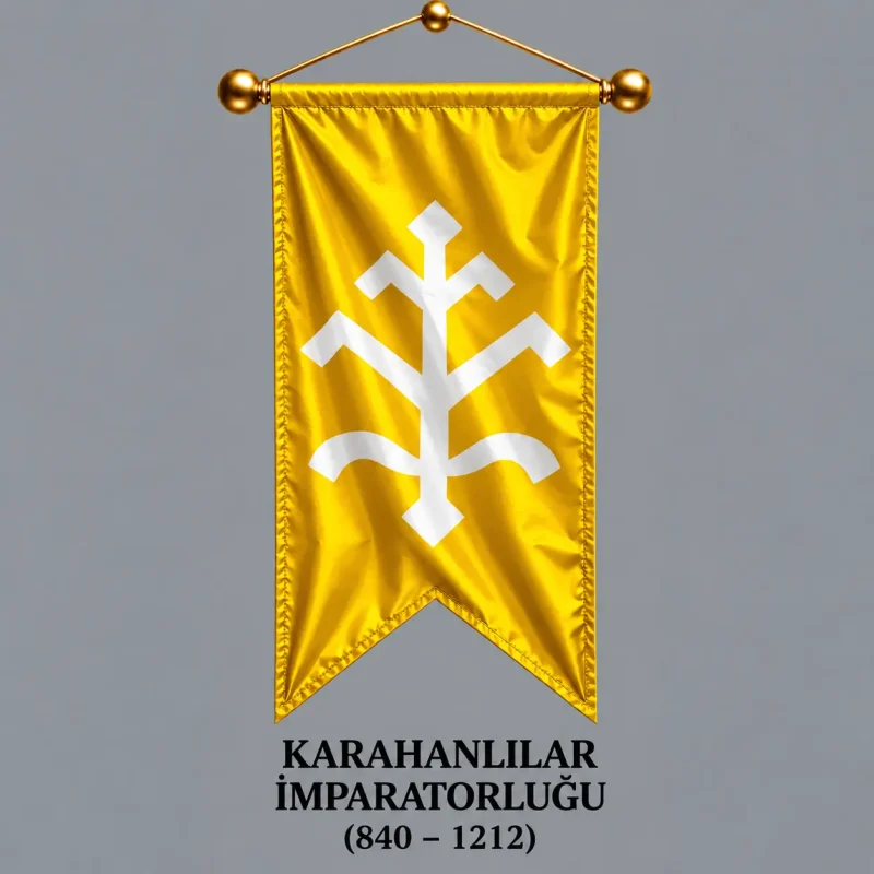 Karahanlılar İmparatorluğu Flaması Modelleri
